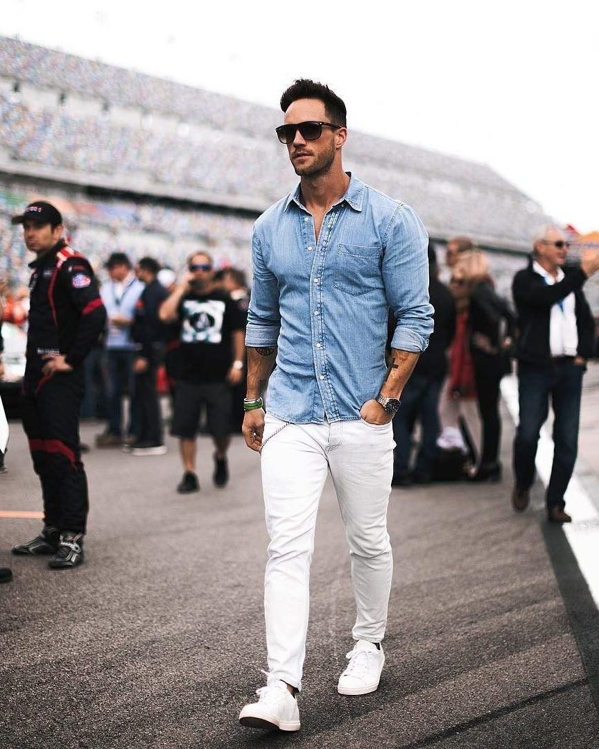 پیراهن جین مردانه نوین روز
