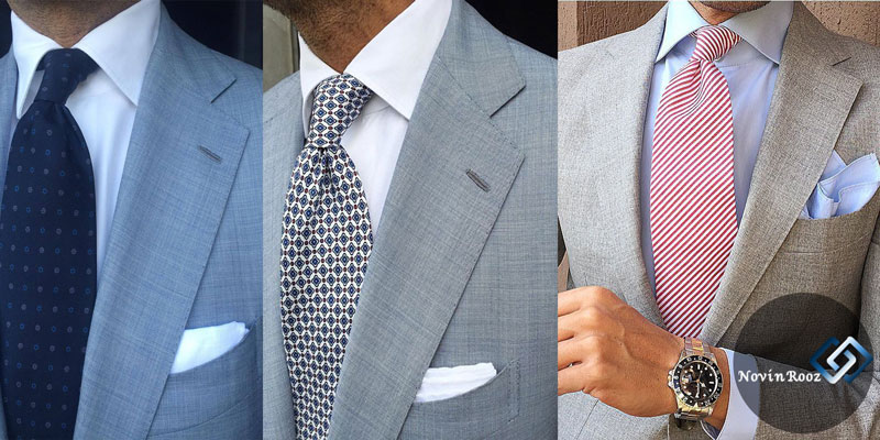 نوین روز ست پوشت و کراوات مردانه